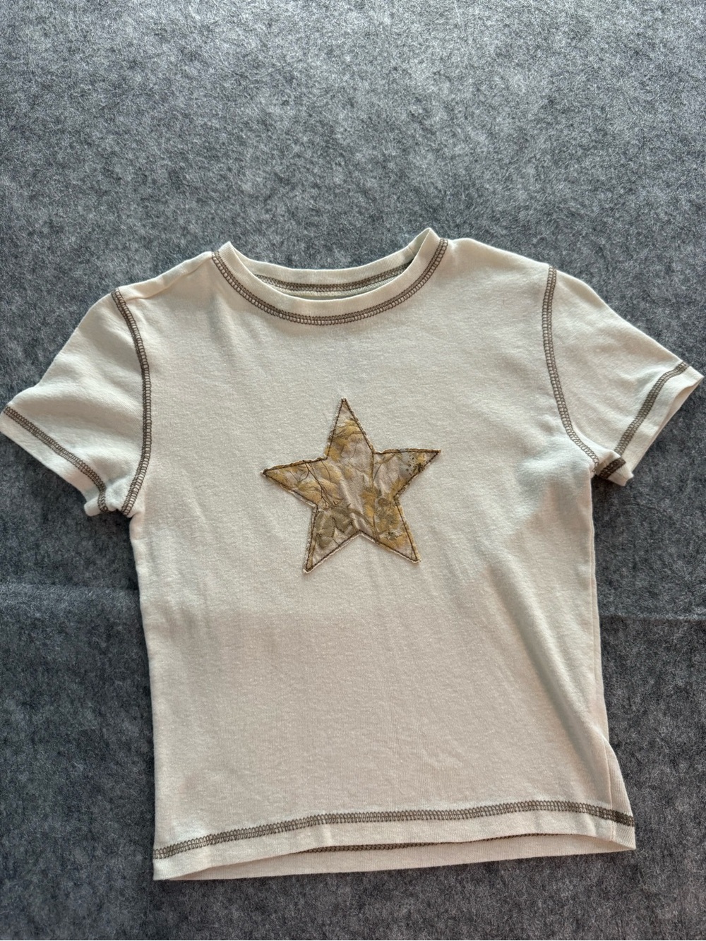 Juniors AS Revival Cream Camo Star Tee